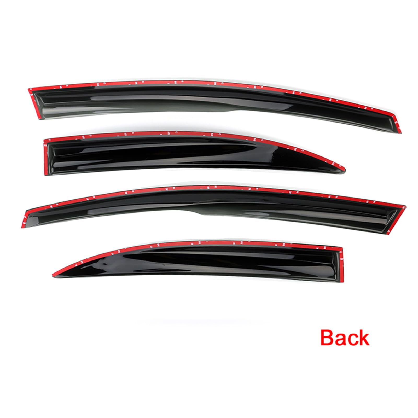 IKON MOTORSPORTS wind noise reduction and UV shield for Civic visibility