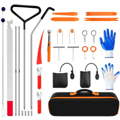 ILIBERO 29PCS car tool kit in carrying bag for on-the-go maintenance.