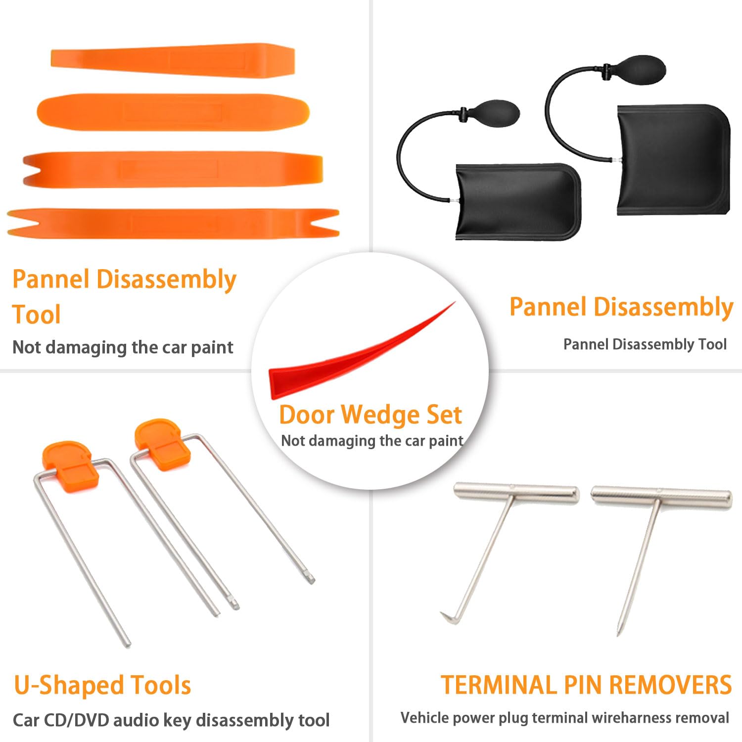 ILIBERO stainless steel tools close-up showing durability and rust resistance.