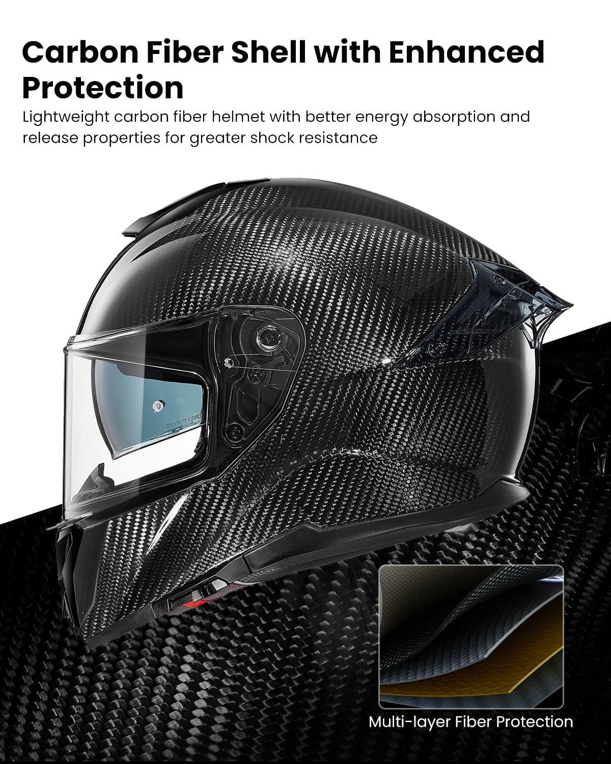 ILM 861C dual visor system with fog-prevention potential.
