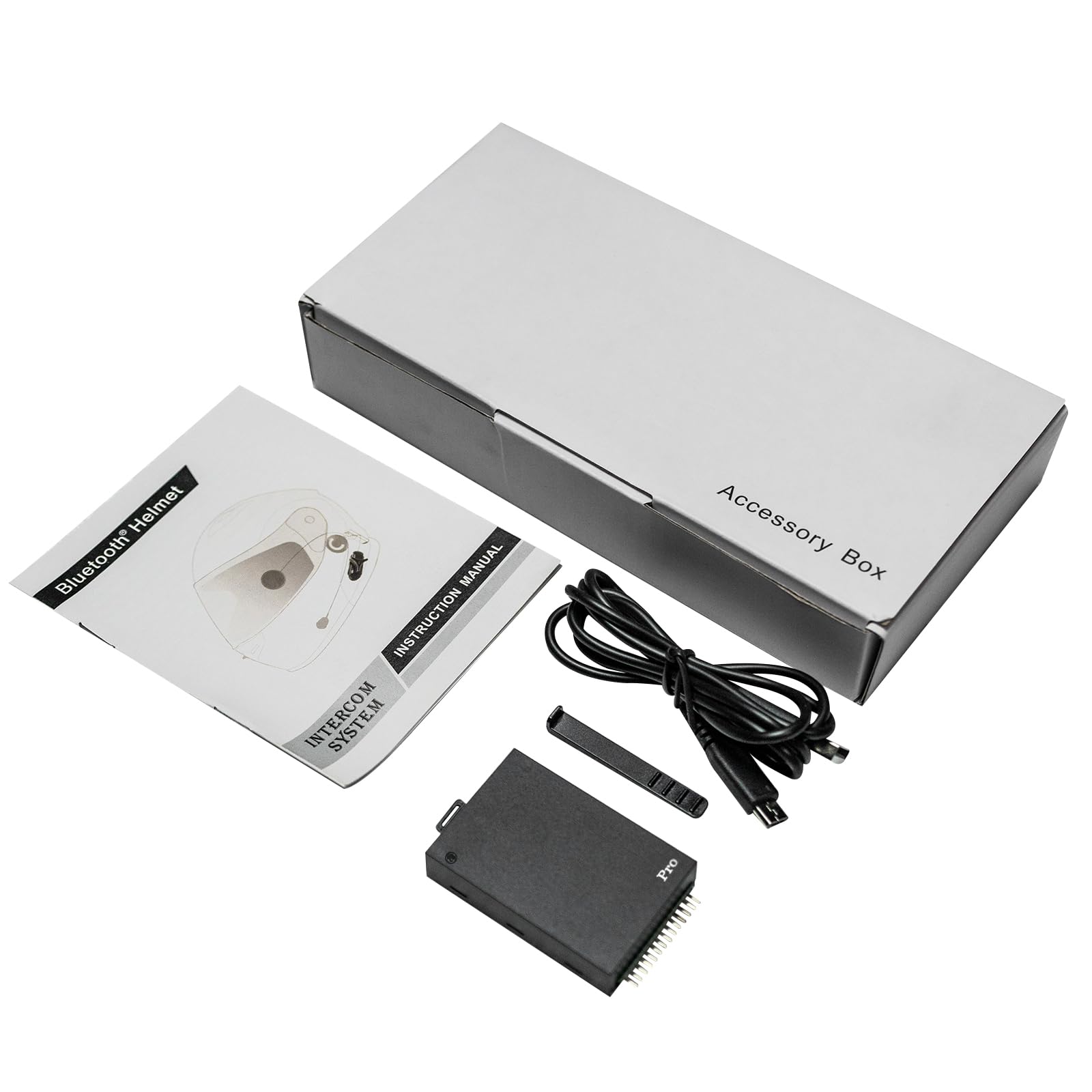 ILM 902BT PRO battery pack and USB charger included
