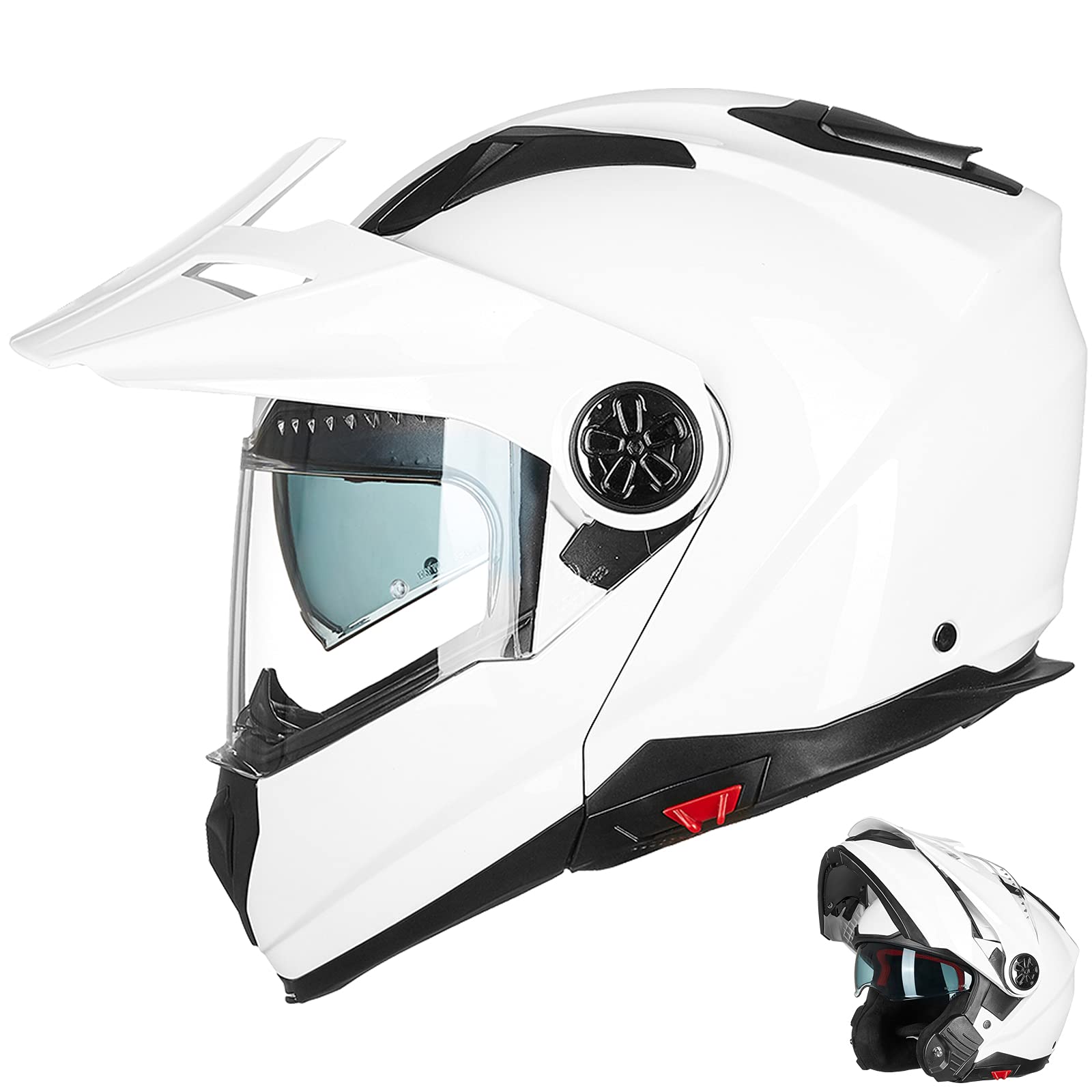 ILM 909F helmet front view for daily riding and protection