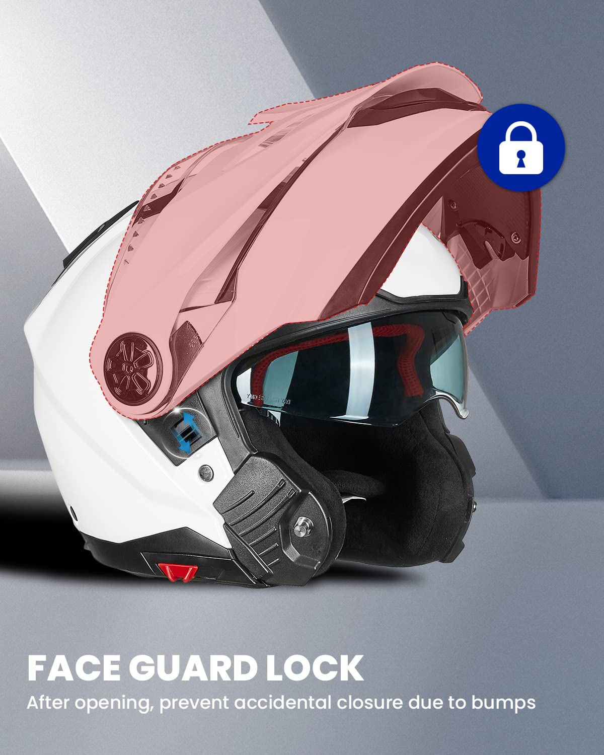 ILM 909F pinlock visor demonstrating fog-free visibility