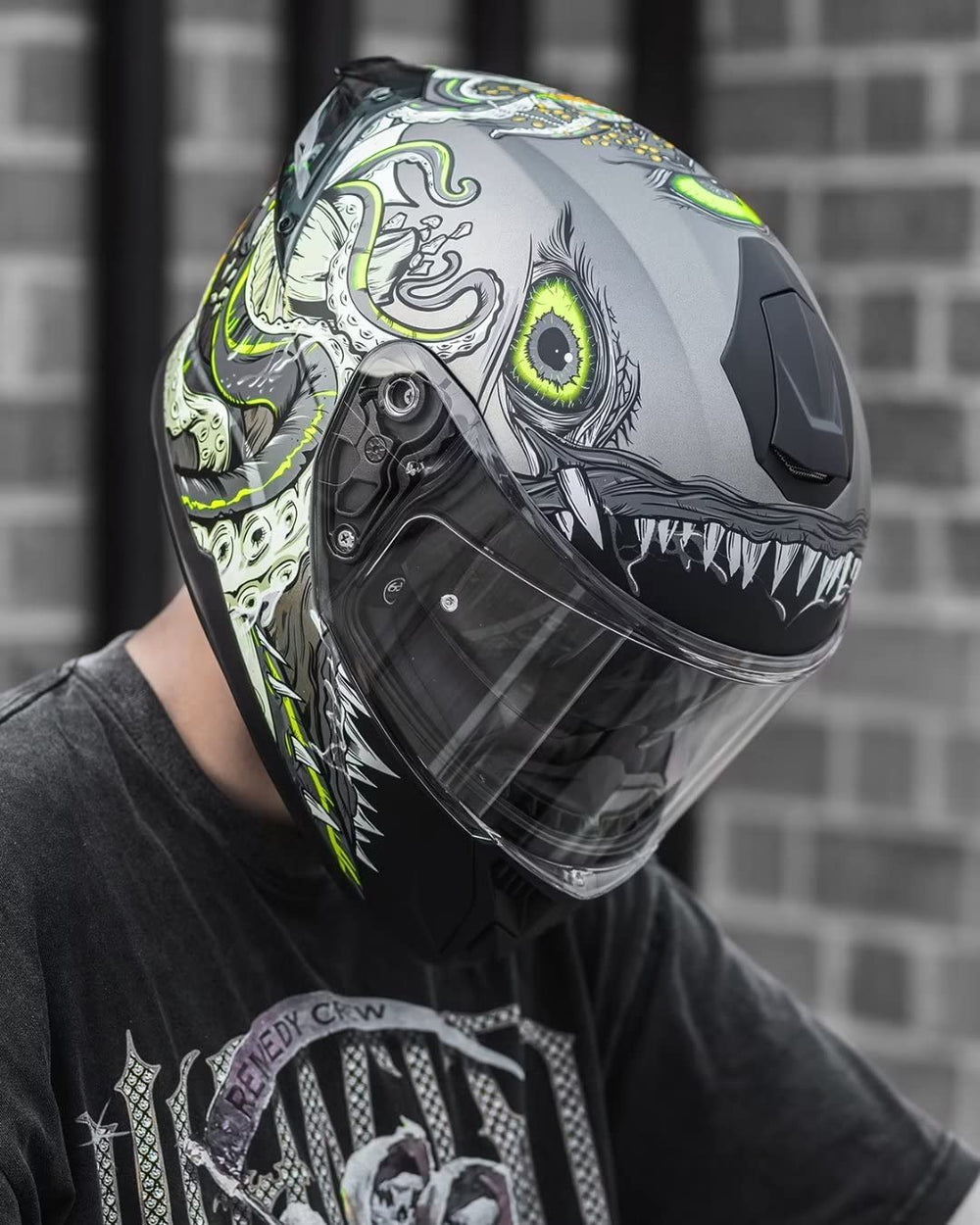 ILM durable ABS shell with high-density EPS foam construction.