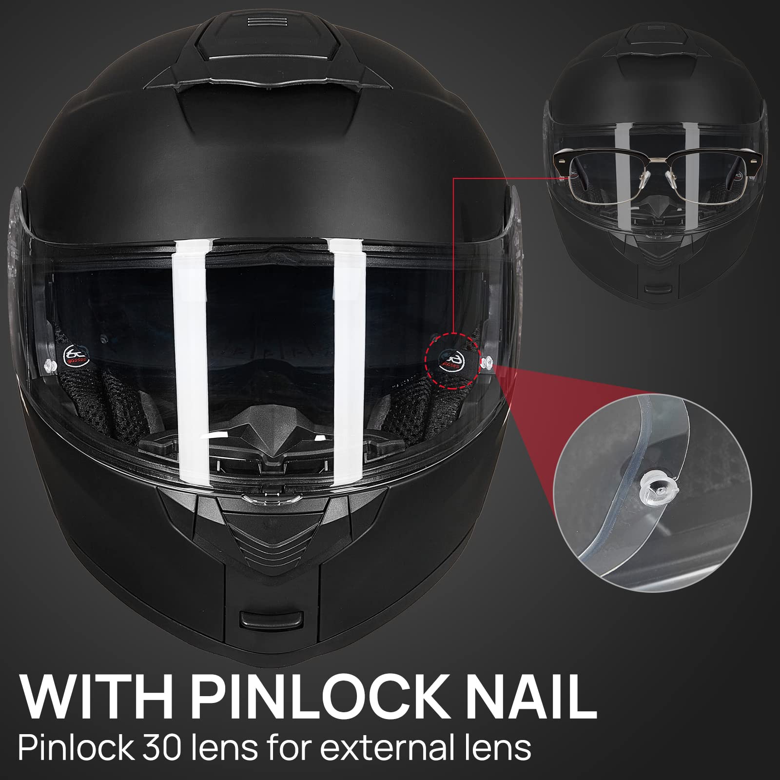 ILM quick-release buckle ensures secure fit and fast on/off.