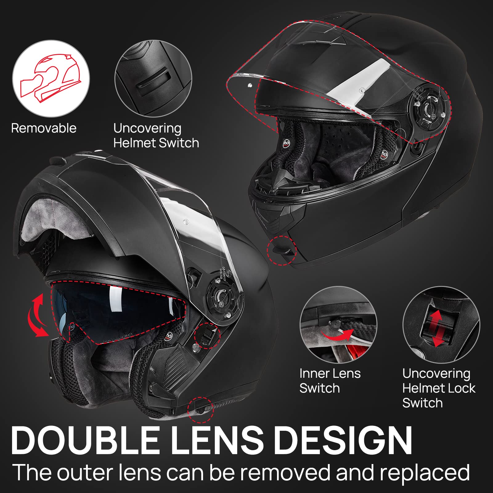 ILM streamlined design reduces wind noise and drag for a smoother ride.