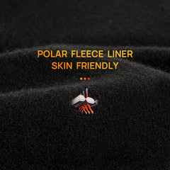ILM balaclava braid-friendly design accommodates hair through on cold days.