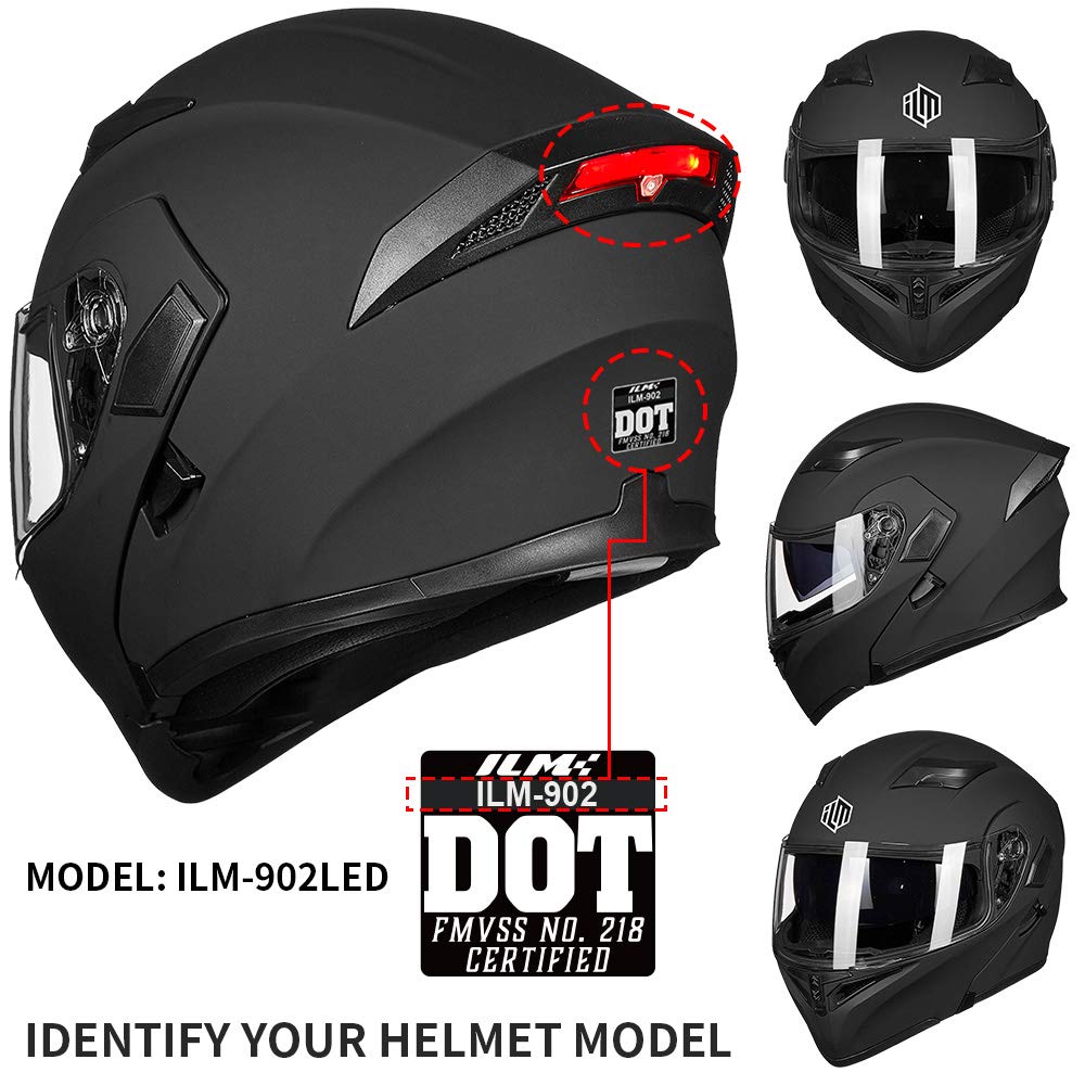 ILM helmet anti-fog visor installation being demonstrated for secure fit