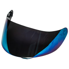 ILM helmet colorful visor 902 front view improves visibility for riders.