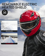 ILM helmet showing dual visor with clear outer lens and tinted inner lens.