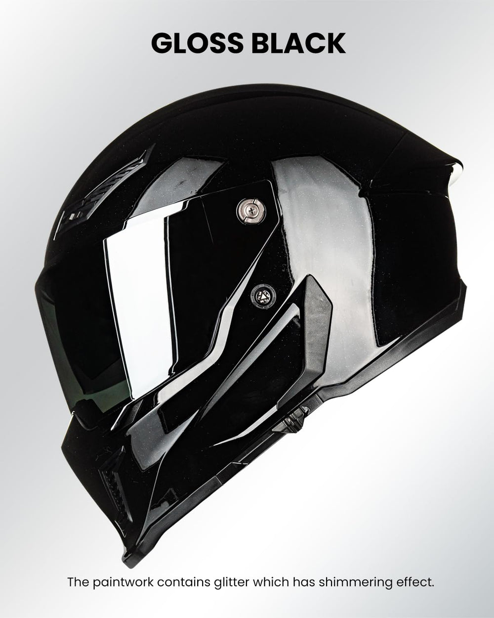 ILM MF509 Italian-designed shell balances lightweight feel with strength.