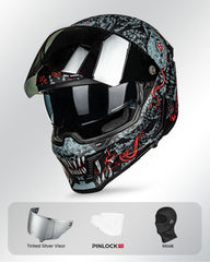 ILM MF509 Mythology Red Pinlock70 lens helps prevent fog on cold days.
