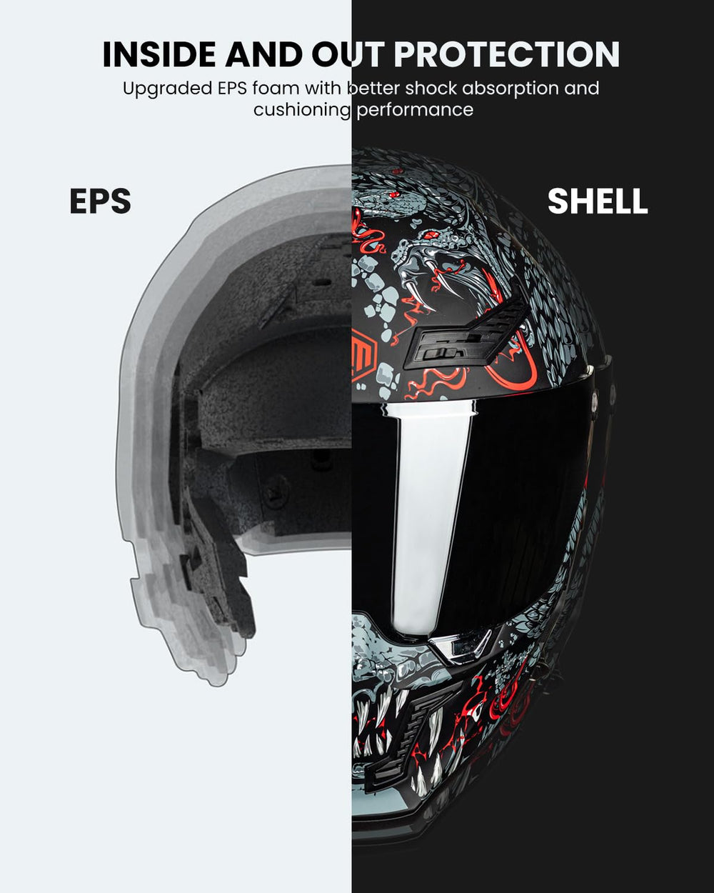ILM MF509 Mythology Red ventilation system keeps air flowing.