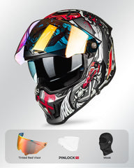 ILM MF509 Pinlock70 lens provides fog resistance for clear commuting.