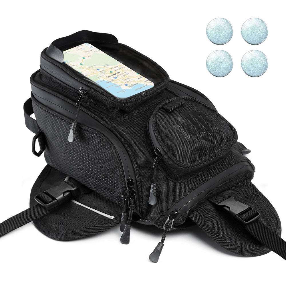 ILM motorcycle accessory supports versatile outdoor use on rides.