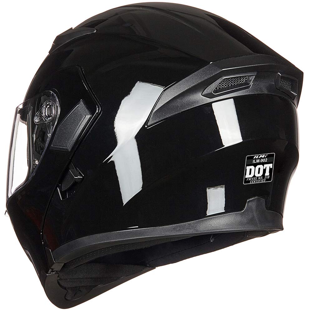 ILM helmet strap adjustment ensures secure fit across head shapes.