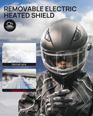 ILM helmet side view showing quick-release strap for easy on/off