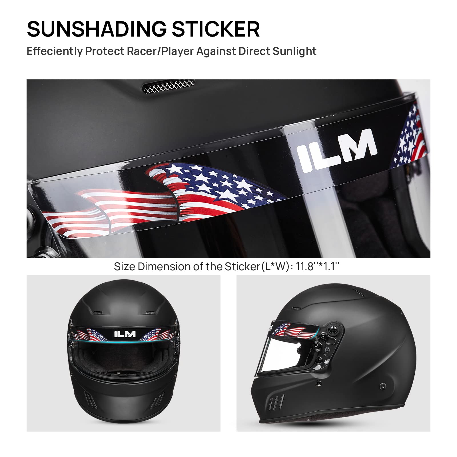 ILM Snell SA2020 double D-ring strap for secure fit