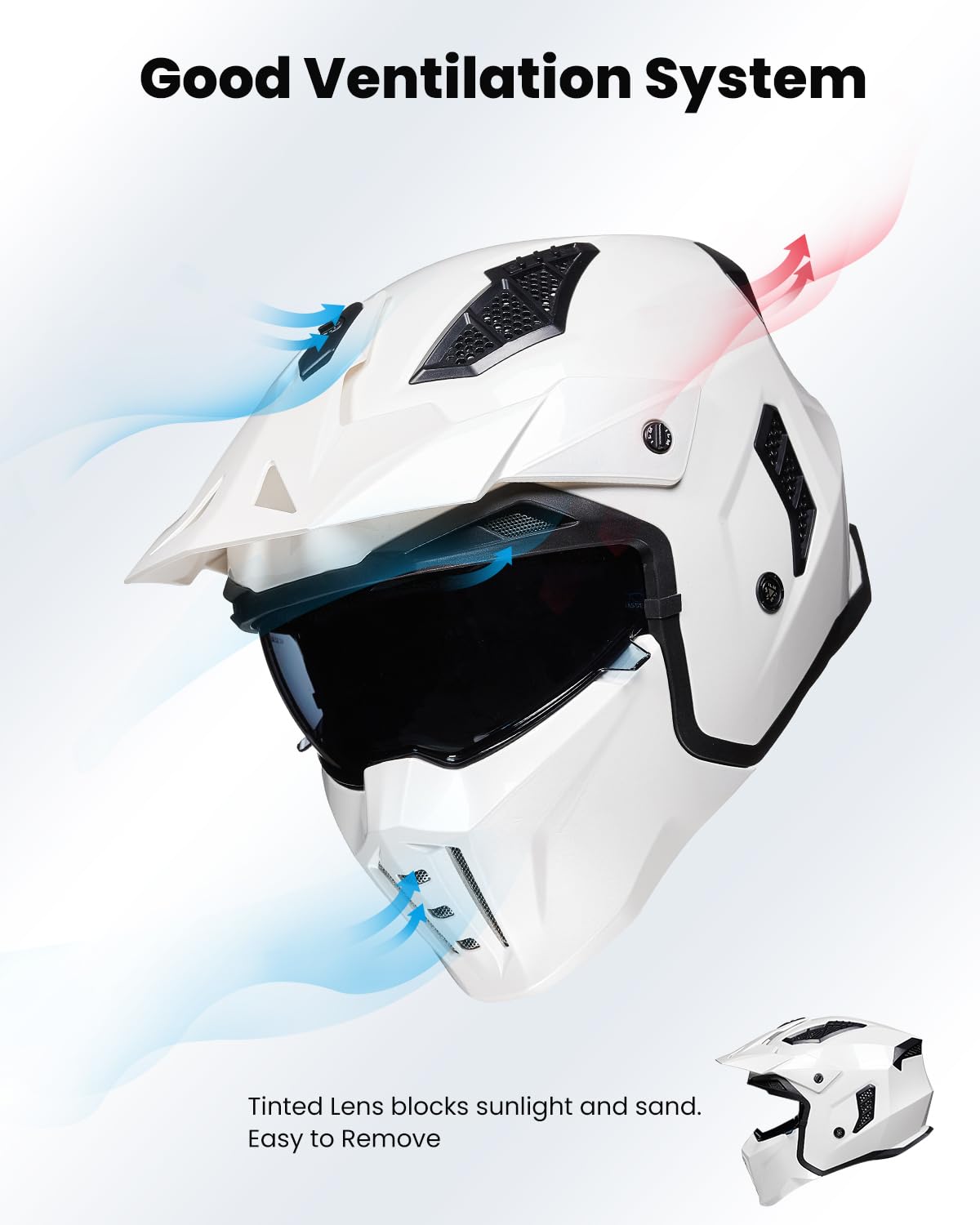 Nine-vent airflow on ILM Z302 keeps you cool