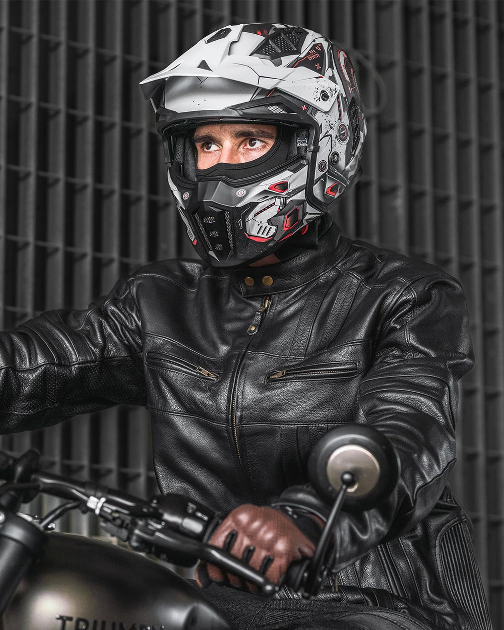 ILM Z302 retro open face helmet ideal for men and women.