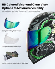 ILM Z501 ventilation system delivers cooling airflow on long rides.