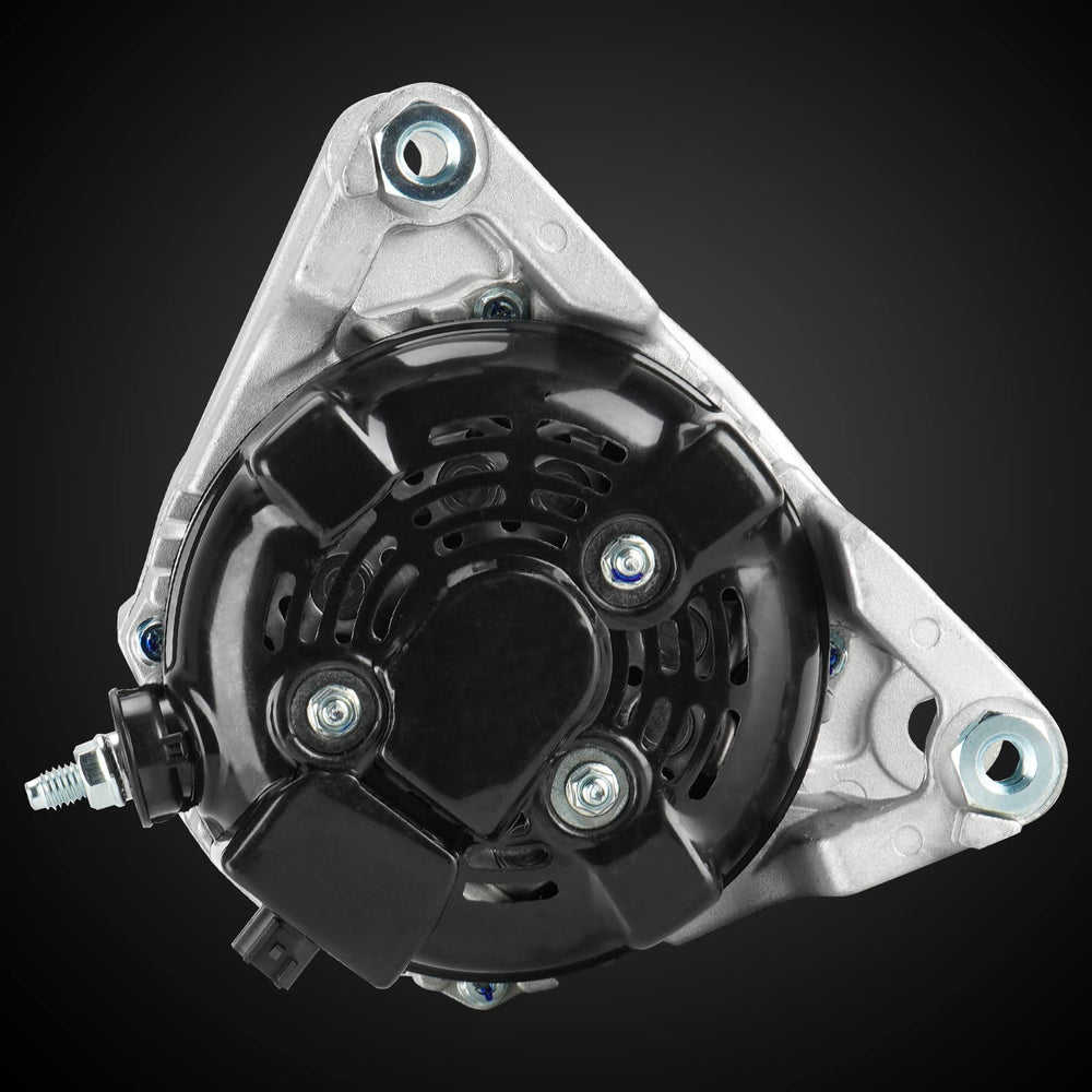 Ilonpa 160AMP alternator pulley S6 and ER regulator visible for inspection to confirm compatibility