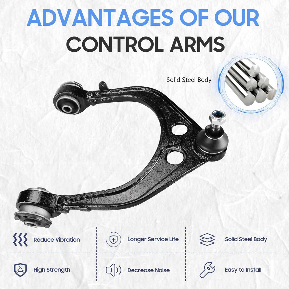 ILONPA fitment reference image for 2005-2008 Dodge Magnum front upper arm