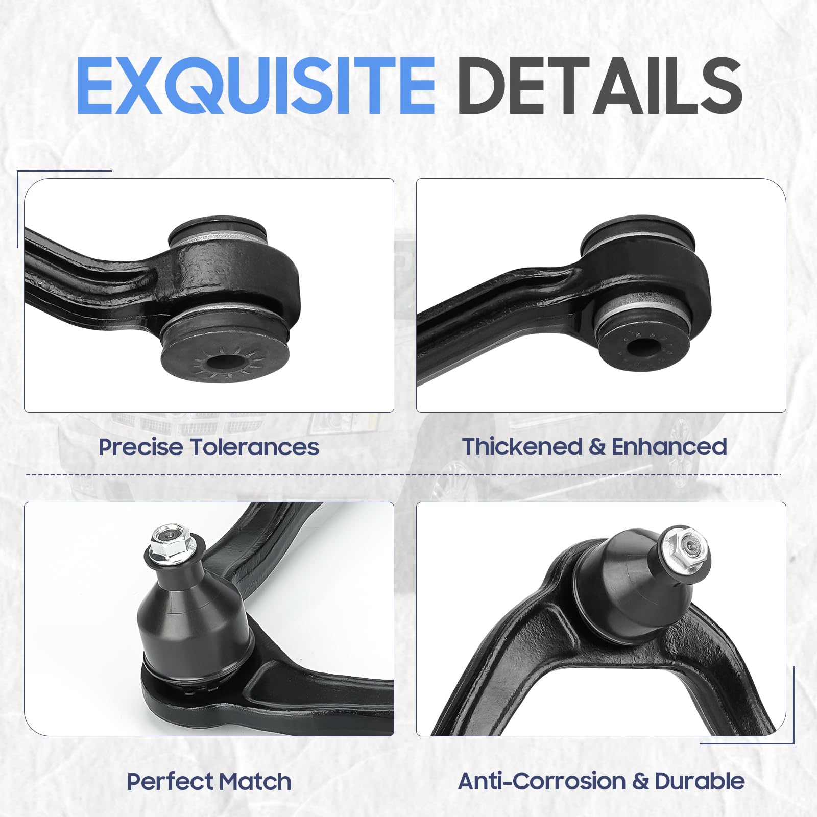 ILONPA 4-grooves pitman arm supports confident steering feedback