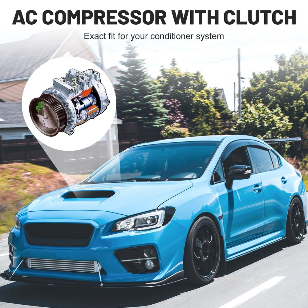 Ilonpa AC compressor specifications with DKV10R design for durable operation.
