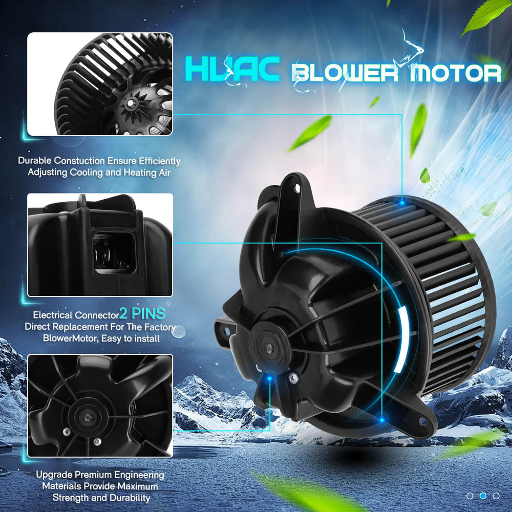 ILONPA blower motor compatible with 4886150AA/700095 for Jeeps, reliable performance.