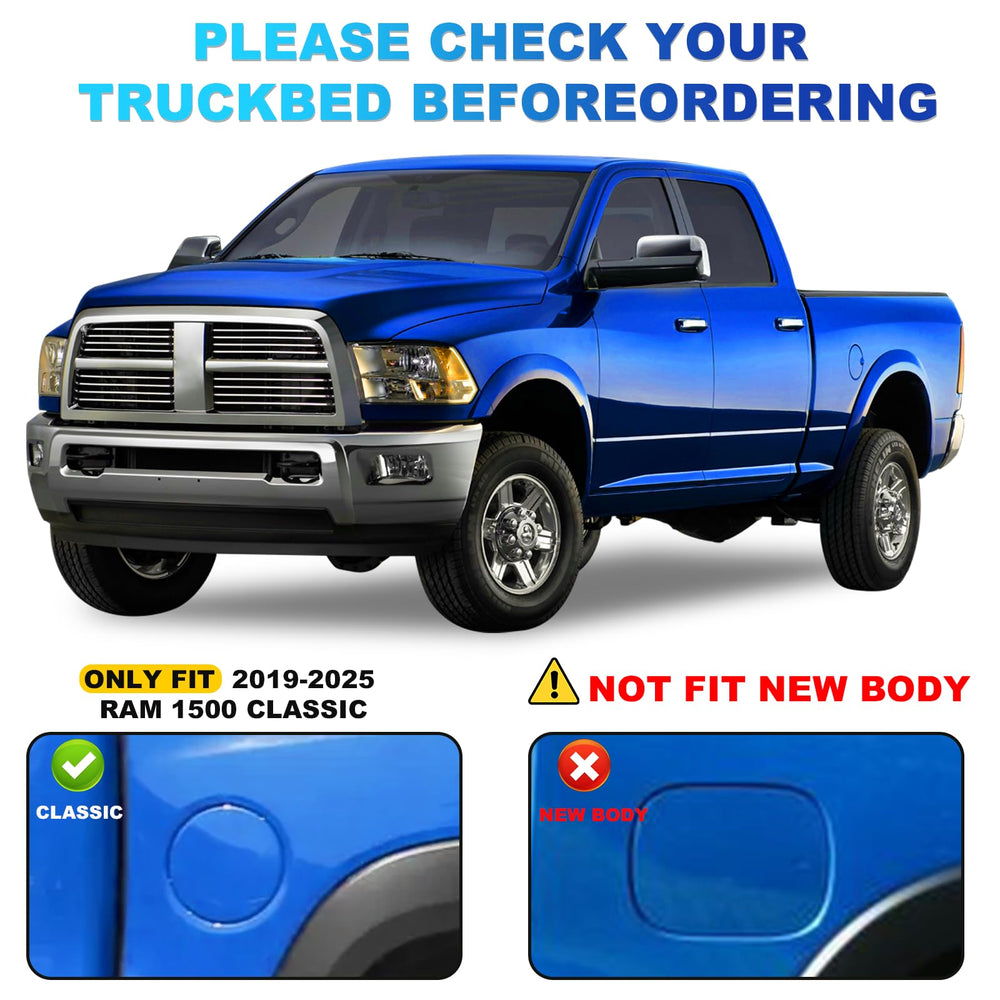 ILONPA Dodge Ram fitment close-up shows secure alignment