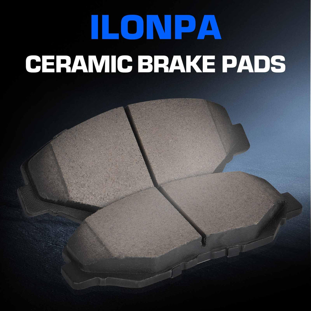 ILONPA ceramic friction material detail for Civic 2012-2021 with steady braking