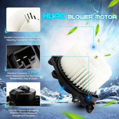ILONPA heater blower motor delivers reliable airflow to vents.