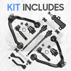 ILONPA tie rod ends for responsive steering and alignment