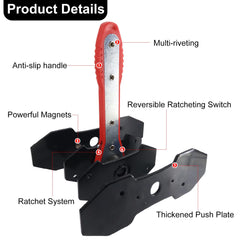 IMAANIIE brake pad spreader plates maintaining even pressure.