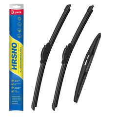 HRSNO wiper blades for Acura RDX 26-inch beam in action delivering a streak-free sweep
