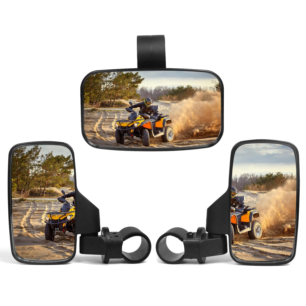 Penobon UTV Rear View Mirror & Center Mirror | 1.75–2