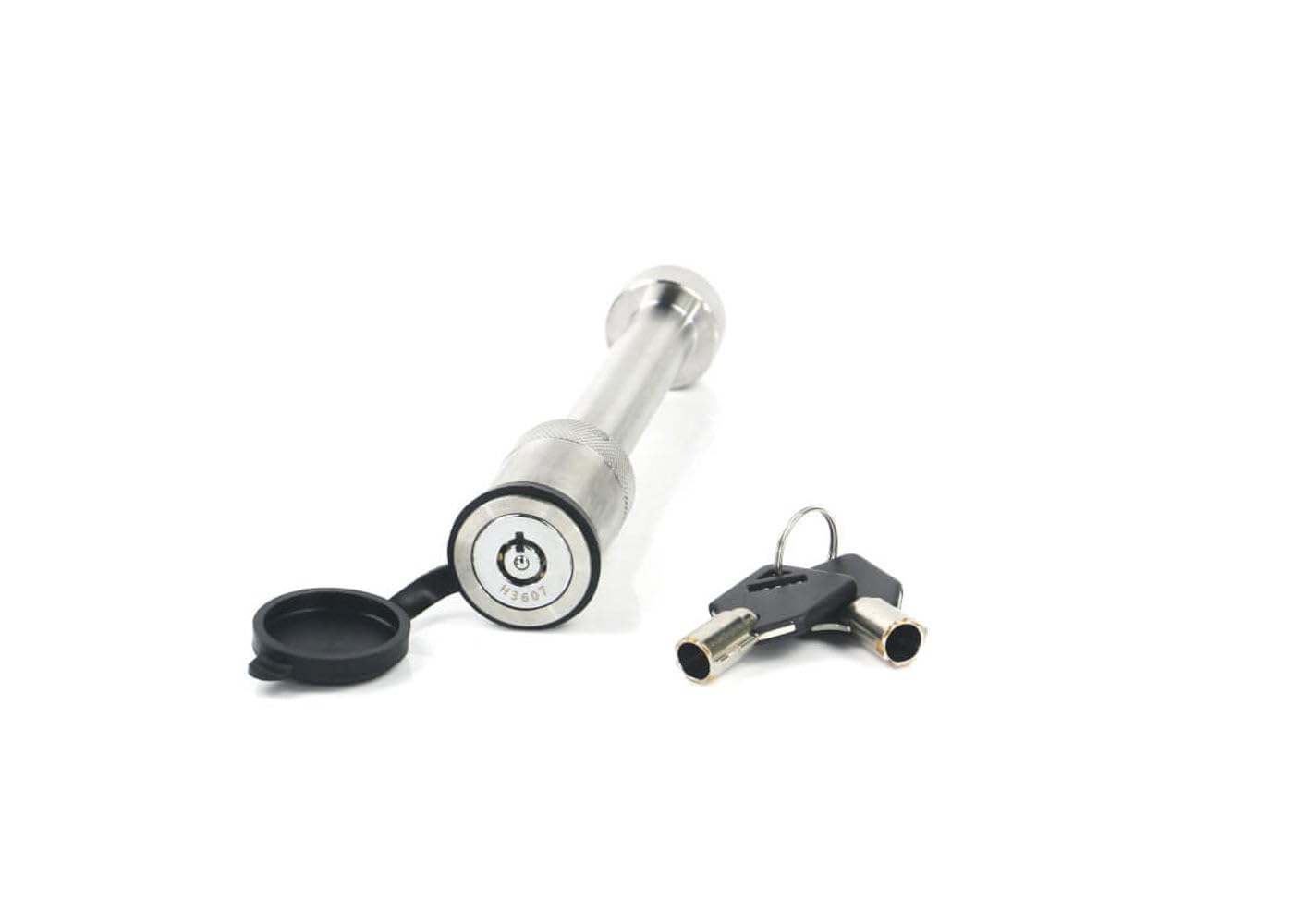 Weigh Safe Hitch Locking Pin - Stainless Steel Towing Accessory - Fits 2", 2.5" & 3" Receivers - Features a Dust Cover