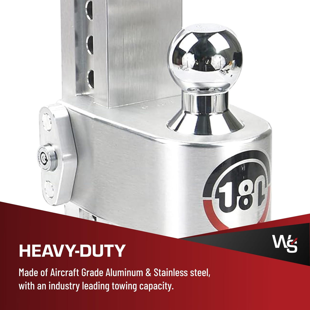 Weigh Safe CTB10-2.5-KA anti-theft locks secure your hitch