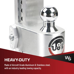 Weigh Safe CTB10-2.5-KA anti-theft locks secure your hitch