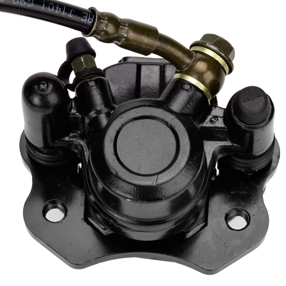 HIAORS Rear Brake Master Cylinder & Caliper Assembly for Tao Tao, Coolster ATVs