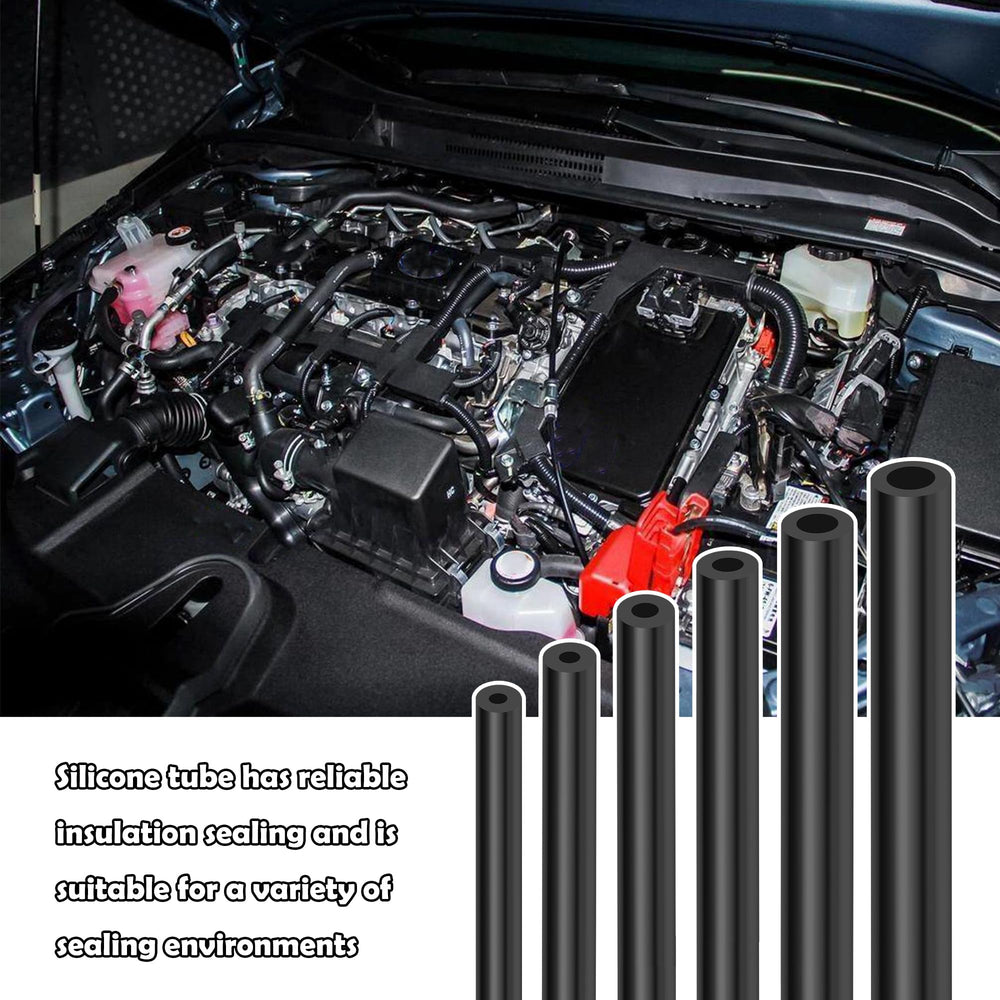 OFBand 6pc silicone vacuum hose kit shown with six sizes for versatile repairs