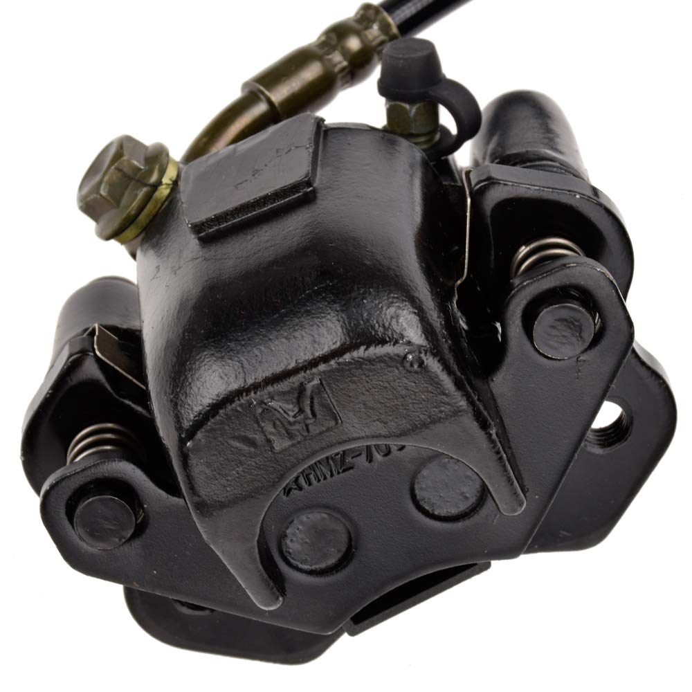 HIAORS Rear Brake Master Cylinder & Caliper Assembly for Tao Tao, Coolster ATVs