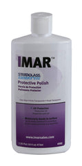 IMAR Strataglass Protective Polish bottle shows crystal-clear shine and durable protection for clear vinyl surfaces