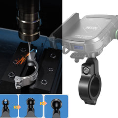 iMESTOU adjustable clamps fit phones up to 90mm wide