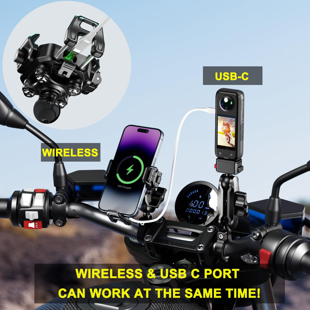 iMESTOU auto power-off feature protects bike and device battery