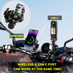 iMESTOU auto power-off feature protects bike and device battery