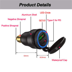 Protective waterproof and dustproof cap for iMESTOU charger