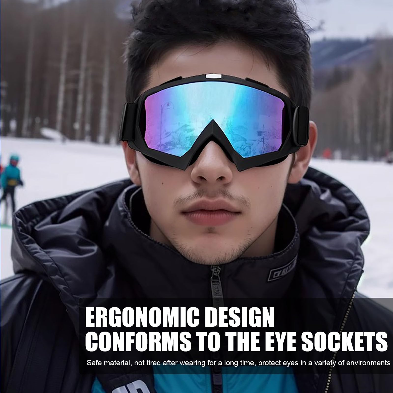 Immoono adjustable head strap fits most helmets securely