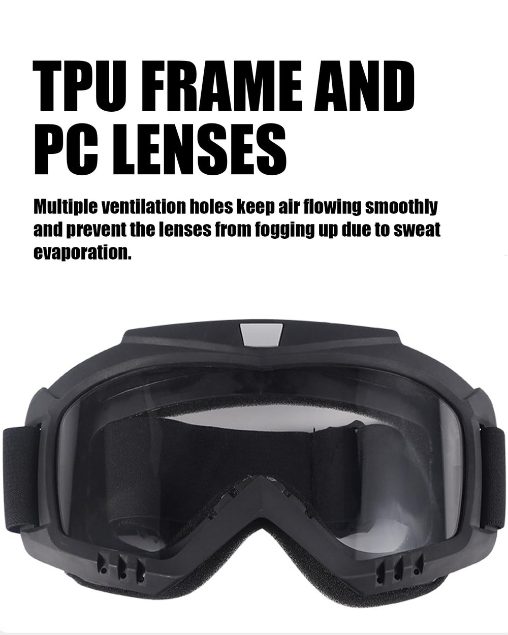 Immoono all-weather eye protection shields eyes from wind, dust, rain